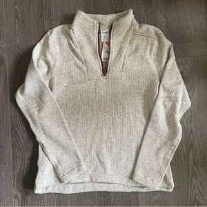 Cinch western 1/4 Quarter Zip Oatmeal Sweatshirt